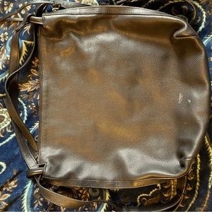 Botkier New York black leather backpack